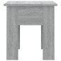 vidaXL Couchtisch Grau Sonoma 40x40x42 cm Holzwerkstoff vidaXL Couchtisch Grau Sonoma 40x40x42 cm Holzwerkstoff