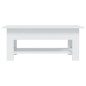 vidaXL Couchtisch Weiß 102x55x42 cm Holzwerkstoff vidaXL Couchtisch Weiß 102x55x42 cm Holzwerkstoff