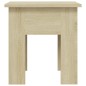 vidaXL Couchtisch Sonoma-Eiche 40x40x42 cm Holzwerkstoff vidaXL Couchtisch Sonoma-Eiche 40x40x42 cm Holzwerkstoff