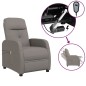 Massagesessel Elektrisch Taupe Stoff Massagesessel Elektrisch Taupe Stoff