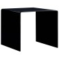 vidaXL Couchtisch Schwarz 50x50x45 cm Hartglas vidaXL Couchtisch Schwarz 50x50x45 cm Hartglas