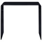 vidaXL Couchtisch Schwarz 50x50x45 cm Hartglas vidaXL Couchtisch Schwarz 50x50x45 cm Hartglas