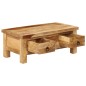 vidaXL Couchtisch 90x45x35 cm Massivholz Mango vidaXL Couchtisch 90x45x35 cm Massivholz Mango