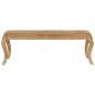 vidaXL Couchtisch 110 x 60 x 40 cm Mangoholz Massiv vidaXL Couchtisch 110 x 60 x 40 cm Mangoholz Massiv