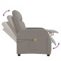 Massagesessel Elektrisch Taupe Stoff Massagesessel Elektrisch Taupe Stoff