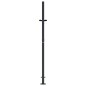 vidaXL Gartentor Anthrazit 105x130 cm Stahl Bambus-Design vidaXL Gartentor Anthrazit 105x130 cm Stahl Bambus-Design