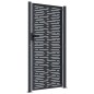 vidaXL Gartentor Anthrazit 105x180 cm Stahl Quadratisches Design vidaXL Gartentor Anthrazit 105x180 cm Stahl Quadratisches Design