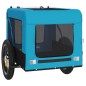 vidaXL Fahrradanhänger Hunde Blau und Schwarz Oxford-Gewebe & Eisen vidaXL Fahrradanhänger Hunde Blau und Schwarz Oxford-Gewebe & Eisen