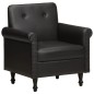 vidaXL Sessel Schwarz Echtleder vidaXL Sessel Schwarz Echtleder