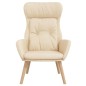 vidaXL Relaxsessel Creme Stoff vidaXL Relaxsessel Creme Stoff