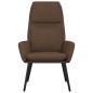 vidaXL Relaxsessel Braun Stoff vidaXL Relaxsessel Braun Stoff
