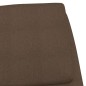 vidaXL Relaxsessel Braun Stoff vidaXL Relaxsessel Braun Stoff