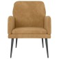 vidaXL Sessel Braun 62x79x79 cm Samt vidaXL Sessel Braun 62x79x79 cm Samt
