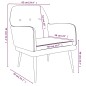 vidaXL Sessel Braun 62x79x79 cm Samt vidaXL Sessel Braun 62x79x79 cm Samt