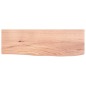 vidaXL Wandregal Hellbraun 60x20x2 cm Massivholz Eiche Behandelt vidaXL Wandregal Hellbraun 60x20x2 cm Massivholz Eiche Behandelt