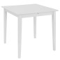 vidaXL 3-tlg. Essgruppe MDF Weiß vidaXL 3-tlg. Essgruppe MDF Weiß