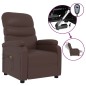 Massagesessel Elektrisch Braun Kunstleder Massagesessel Elektrisch Braun Kunstleder