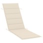 vidaXL Sonnenliege mit Tisch und Auflage Massivholz Akazie vidaXL Sonnenliege mit Tisch und Auflage Massivholz Akazie