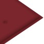vidaXL 2-Sitzer-Gartenbank mit Auflage 120 cm Grau Eukalyptusholz vidaXL 2-Sitzer-Gartenbank mit Auflage 120 cm Grau Eukalyptusholz