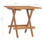 vidaXL 3-tlg. Garten-Essgruppe mit Kissen Klappbar Massivholz Teak vidaXL 3-tlg. Garten-Essgruppe mit Kissen Klappbar Massivholz Teak