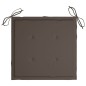 vidaXL Klappbare Gartenstühle 4 Stk. mit Sitzkissen Massivholz Akazie vidaXL Klappbare Gartenstühle 4 Stk. mit Sitzkissen Massivholz Akazie