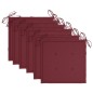 vidaXL Klappbare Gartenstühle 6 Stk. mit Sitzkissen Massivholz Akazie vidaXL Klappbare Gartenstühle 6 Stk. mit Sitzkissen Massivholz Akazie