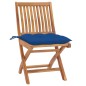 vidaXL Klappbare Gartenstühle mit Kissen 8 Stk. Massivholz Teak vidaXL Klappbare Gartenstühle mit Kissen 8 Stk. Massivholz Teak