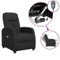 Massagesessel Elektrisch Schwarz Stoff Massagesessel Elektrisch Schwarz Stoff