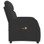Massagesessel Elektrisch Schwarz Stoff Massagesessel Elektrisch Schwarz Stoff