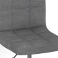 vidaXL Esszimmerstühle 4 Stk. Drehbar Hellgrau Stoff vidaXL Esszimmerstühle 4 Stk. Drehbar Hellgrau Stoff