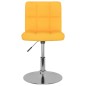 vidaXL Esszimmerstühle 4 Stk. Drehbar Gelb Stoff vidaXL Esszimmerstühle 4 Stk. Drehbar Gelb Stoff