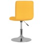 vidaXL Esszimmerstühle 4 Stk. Drehbar Gelb Stoff vidaXL Esszimmerstühle 4 Stk. Drehbar Gelb Stoff