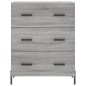 Highboard Grau Sonoma 69,5x34x180 cm Holzwerkstoff Highboard Grau Sonoma 69,5x34x180 cm Holzwerkstoff