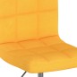 vidaXL Esszimmerstühle 4 Stk. Drehbar Gelb Stoff vidaXL Esszimmerstühle 4 Stk. Drehbar Gelb Stoff