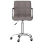 vidaXL Esszimmerstuhl Drehbar Taupe Stoff vidaXL Esszimmerstuhl Drehbar Taupe Stoff