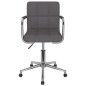vidaXL Esszimmerstuhl Drehbar Taupe Stoff vidaXL Esszimmerstuhl Drehbar Taupe Stoff