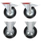 vidaXL Rollen 4 Stk. 160 mm vidaXL Rollen 4 Stk. 160 mm