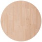 vidaXL Runde Tischplatte Ø40x4 cm Unbehandeltes Massivholz Eiche vidaXL Runde Tischplatte Ø40x4 cm Unbehandeltes Massivholz Eiche