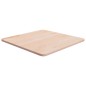 vidaXL Tischplatte Quadratisch 50x50x1,5 cm Eichenholz Unbehandelt vidaXL Tischplatte Quadratisch 50x50x1,5 cm Eichenholz Unbehandelt