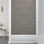 vidaXL Wandpaneele 12 Stk. Hellgrau 30x30 cm Samt 0,54 m² vidaXL Wandpaneele 12 Stk. Hellgrau 30x30 cm Samt 0,54 m²