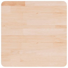 vidaXL Tischplatte Quadratisch 50x50x2,5 cm Eichenholz Unbehandelt
