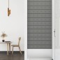 vidaXL Wandpaneele 12 Stk. Grau 90x15 cm Kunstleder 1,62 m² vidaXL Wandpaneele 12 Stk. Grau 90x15 cm Kunstleder 1,62 m²