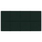 vidaXL Wandpaneele 12 Stk. Dunkelgrün 60x30 cm Samt 2,16 m² vidaXL Wandpaneele 12 Stk. Dunkelgrün 60x30 cm Samt 2,16 m²
