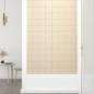 vidaXL Wandpaneele 12 Stk. Creme 60x30 cm Samt 2,16 m² vidaXL Wandpaneele 12 Stk. Creme 60x30 cm Samt 2,16 m²