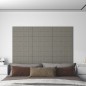 vidaXL Wandpaneele 12 Stk. Hellgrau 60x30 cm Samt 2,16 m² vidaXL Wandpaneele 12 Stk. Hellgrau 60x30 cm Samt 2,16 m²