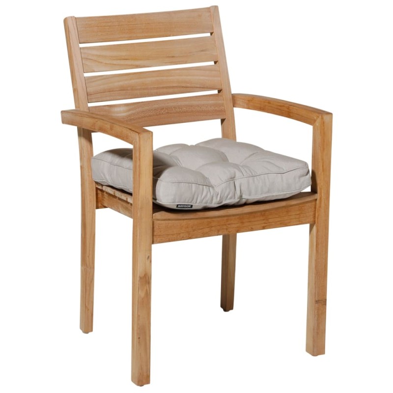 Madison Matratzen-Sitzkissen Panama 47x47 cm Hellbeige Madison Matratzen-Sitzkissen Panama 47x47 cm Hellbeige