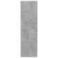 vidaXL Wand-Schuhschrank Betongrau 80x18x60 cm Holzwerkstoff vidaXL Wand-Schuhschrank Betongrau 80x18x60 cm Holzwerkstoff