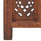 vidaXL 4-tlg. Raumteiler Handgeschnitzt Braun 160×165 cm Mangoholz vidaXL 4-tlg. Raumteiler Handgeschnitzt Braun 160×165 cm Mangoholz