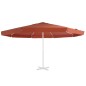 vidaXL Ersatzbezug für Sonnenschirm Terracotta-Rot 500 cm vidaXL Ersatzbezug für Sonnenschirm Terracotta-Rot 500 cm