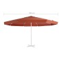 vidaXL Ersatzbezug für Sonnenschirm Terracotta-Rot 500 cm vidaXL Ersatzbezug für Sonnenschirm Terracotta-Rot 500 cm